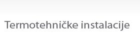 Termotehničke instalacije